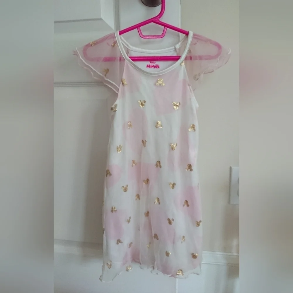 Disney Minnie Mouse Toddler Girls Nightgown Sizes 4T